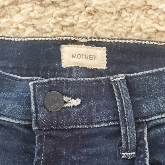 MOTHER Flare Jeans - Deep Blue - Picture 2 of 5